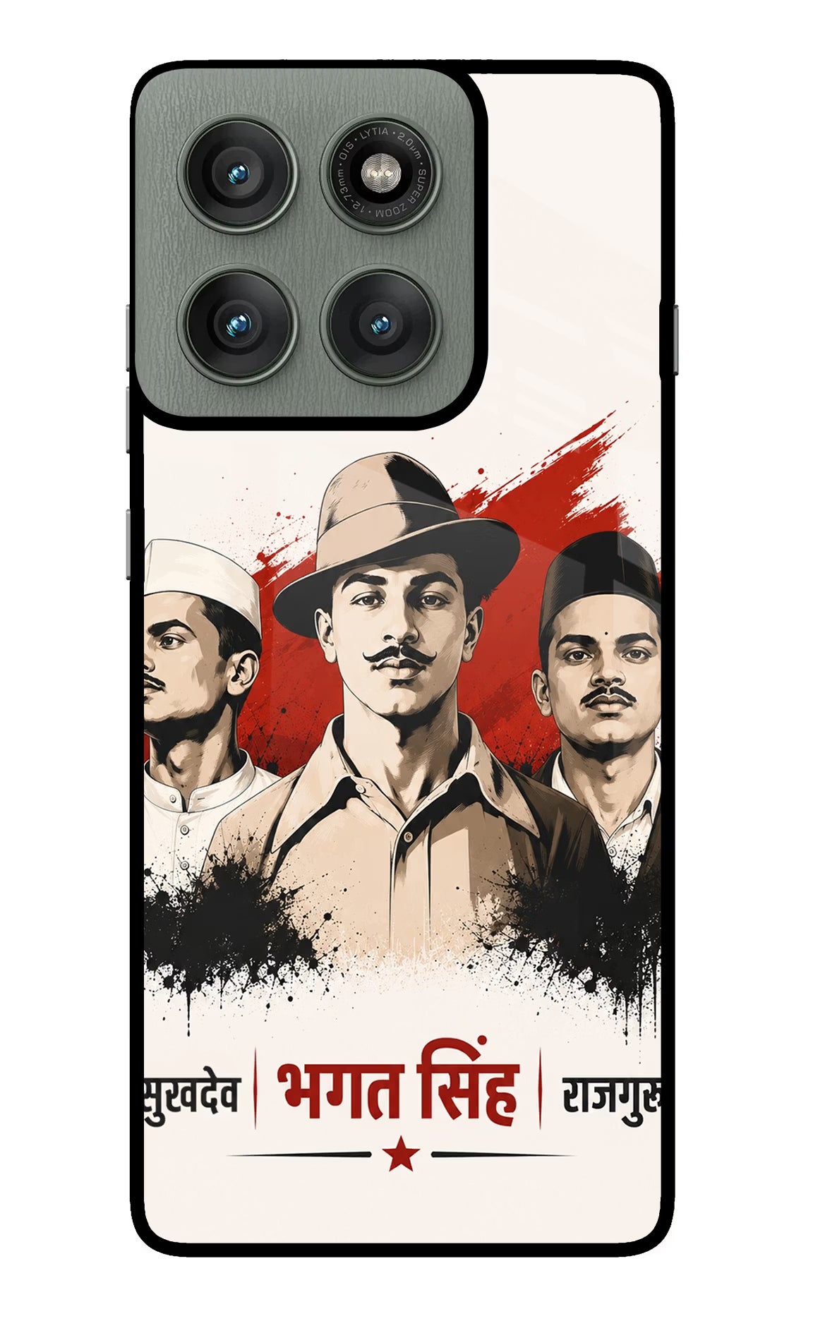 Sardar Patel Iron Will Moto Edge 60 Pro Glass Case