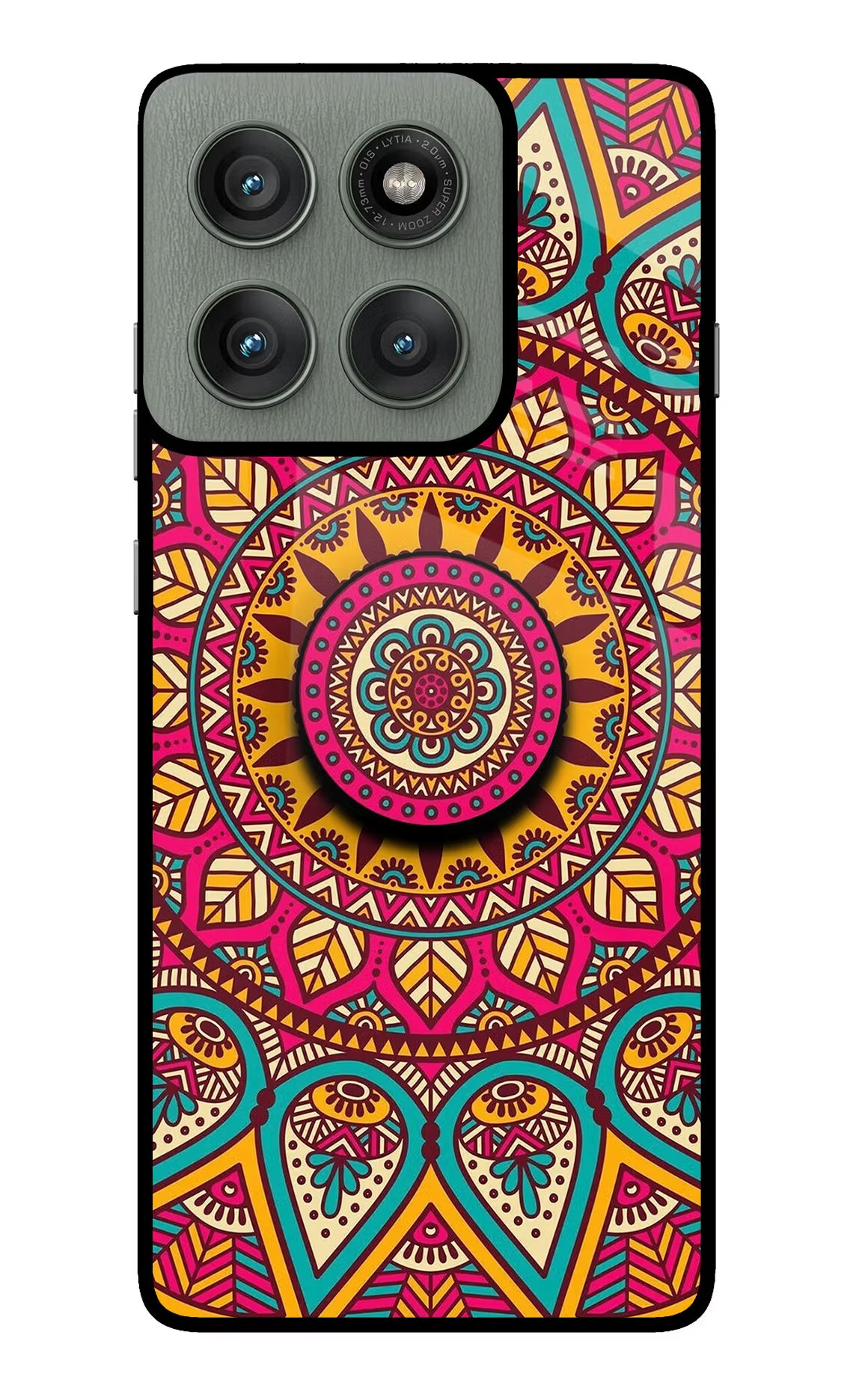 Mandala Moto Edge 60 Pro Pop Case by Casekaro