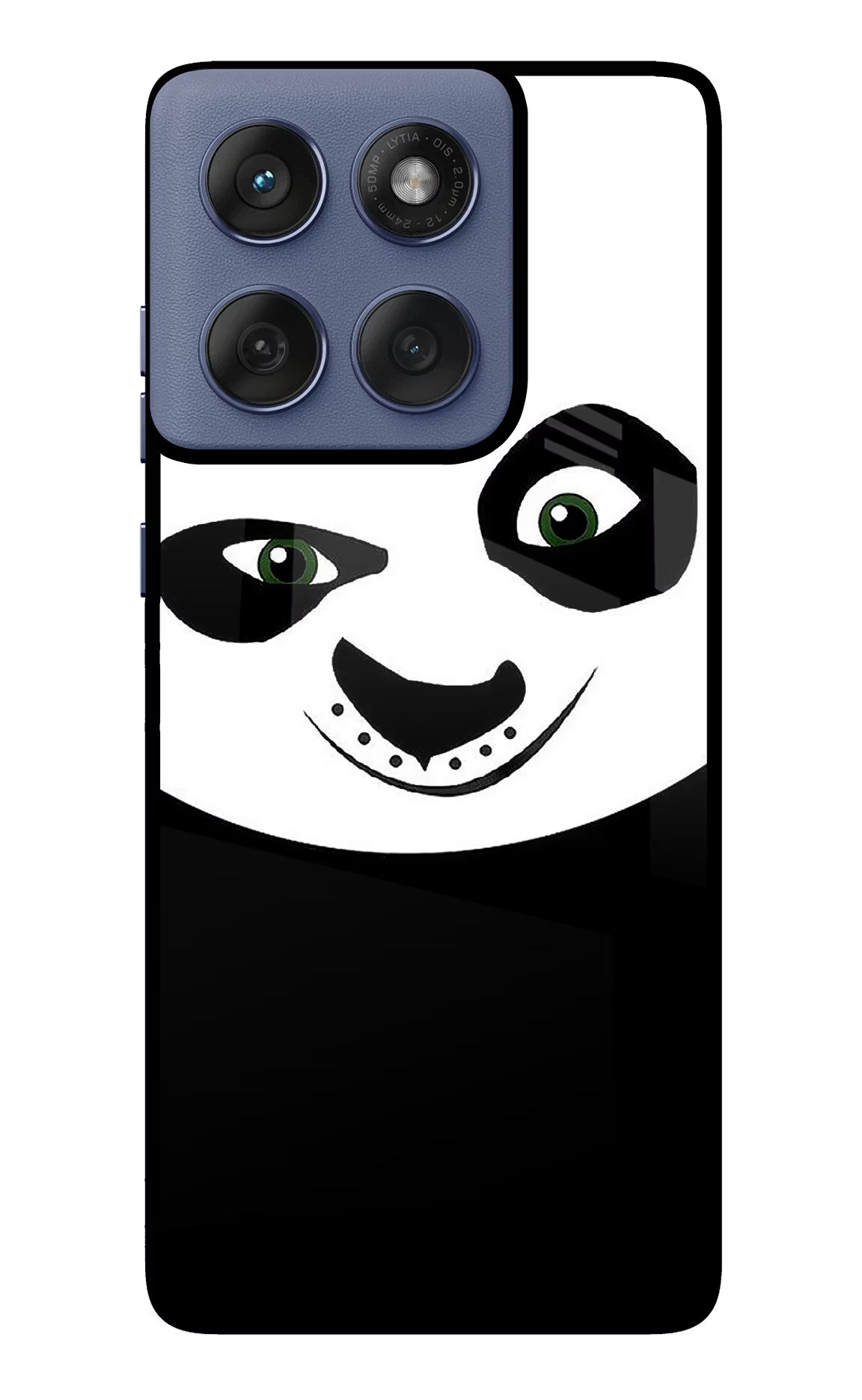 Panda Moto Edge 60 Fusion Glass Case Back Cover by Casekaro