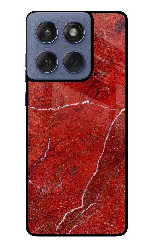 Red Marble Design Moto Edge 60 Fusion Glass Case