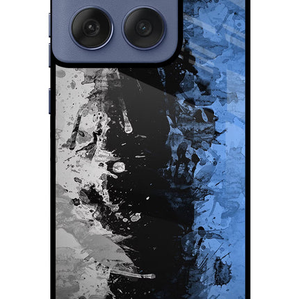 Artistic Design Moto Edge 60 Fusion Glass Case Back Cover by Casekaro