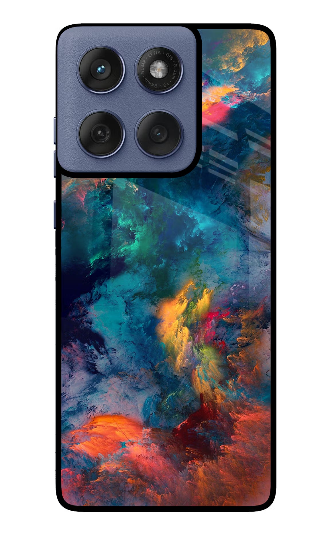 Artwork Paint Moto Edge 60 Fusion Glass Case Back Cover by Casekaro