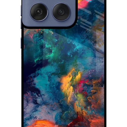 Artwork Paint Moto Edge 60 Fusion Glass Case Back Cover by Casekaro