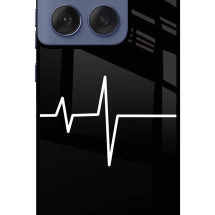Heart Beats Moto Edge 60 Fusion Glass Case Back Cover by Casekaro