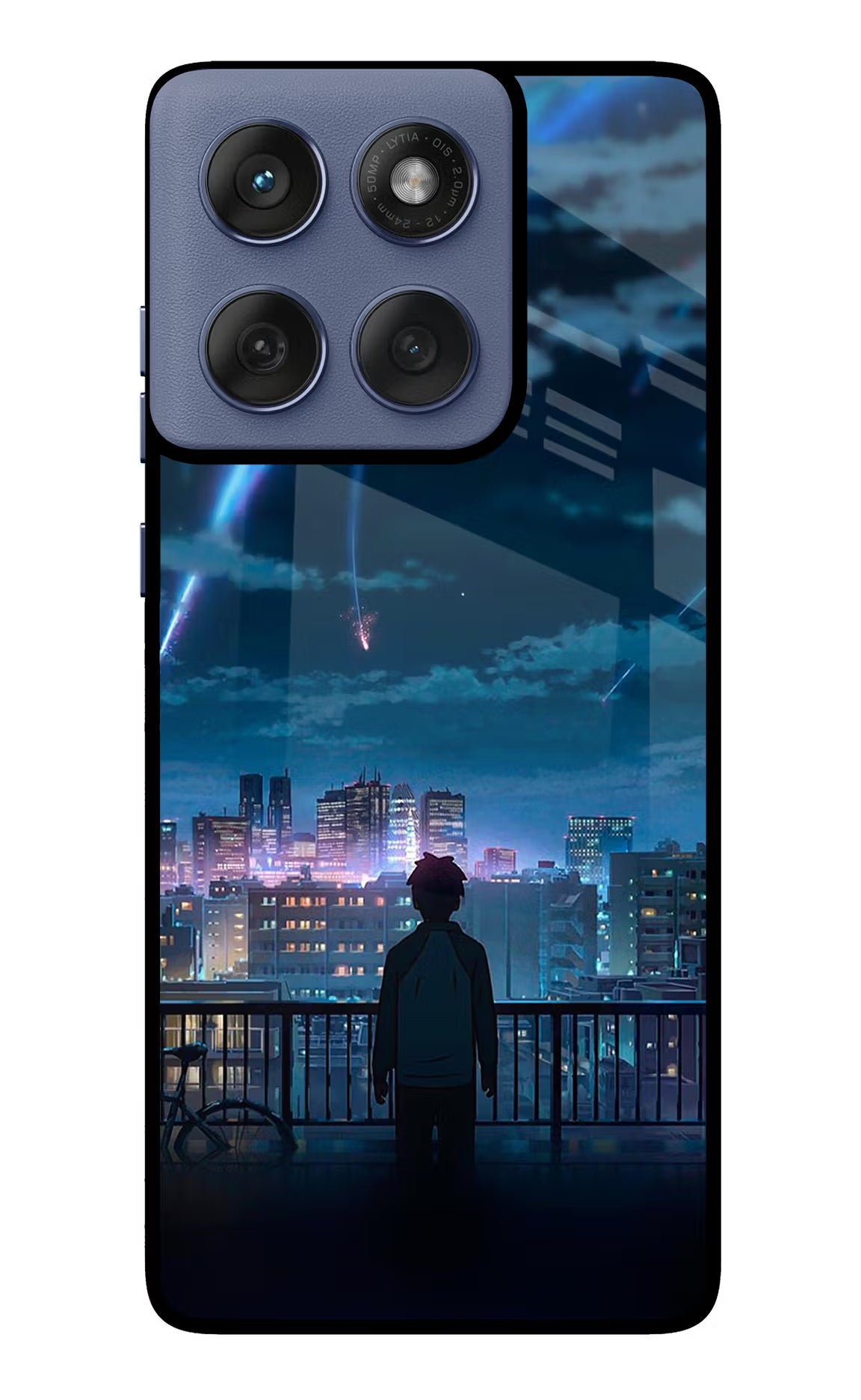 Anime Moto Edge 60 Fusion Glass Case Back Cover by Casekaro