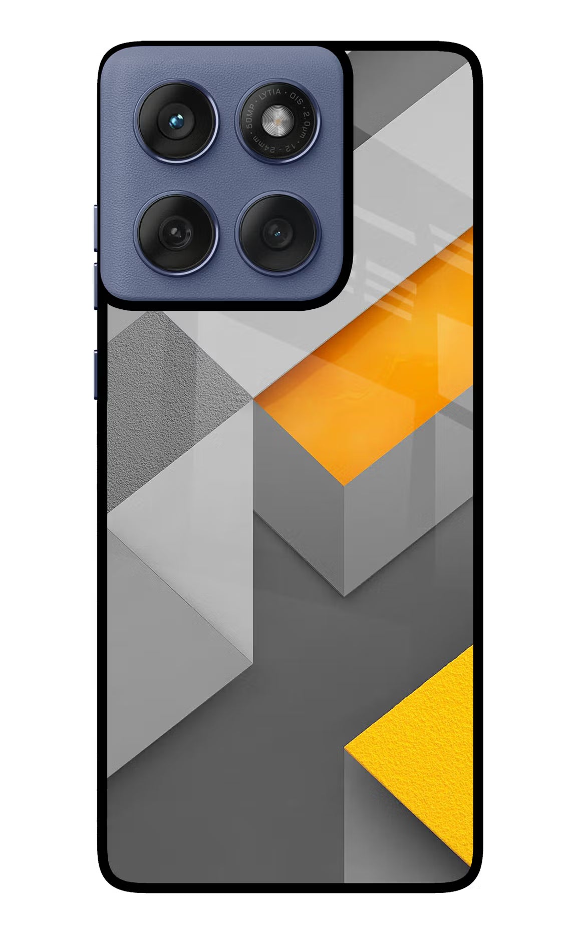 Abstract Moto Edge 60 Fusion Glass Case