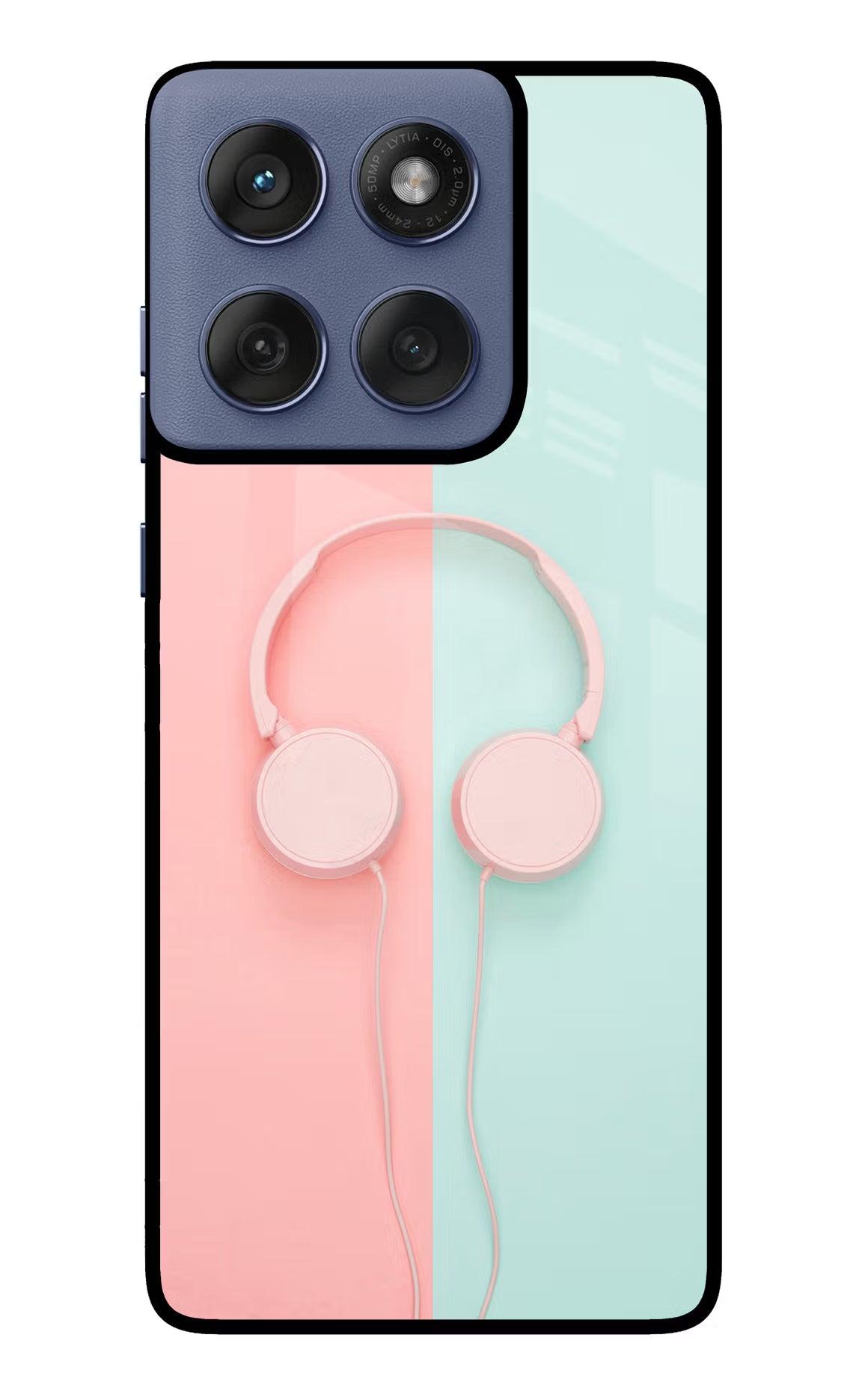 Music Lover Moto Edge 60 Fusion Glass Case Back Cover by Casekaro