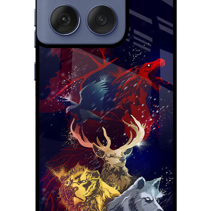 Game Of Thrones Moto Edge 60 Fusion Glass Case Back Cover by Casekaro