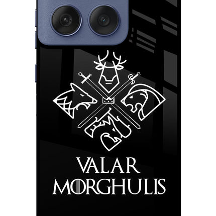 Valar Morghulis | Game Of Thrones Moto Edge 60 Fusion Glass Case Back Cover by Casekaro