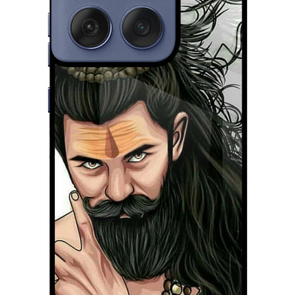 Mahadev Moto Edge 60 Fusion Glass Case Back Cover by Casekaro