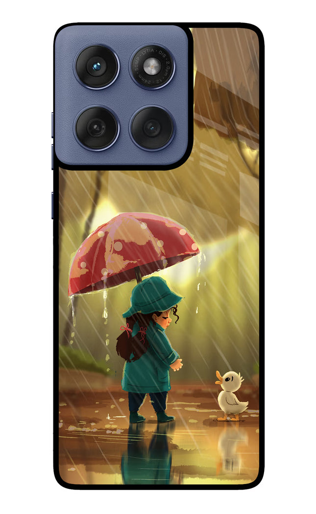 Rainy Day Moto Edge 60 Fusion Glass Case
