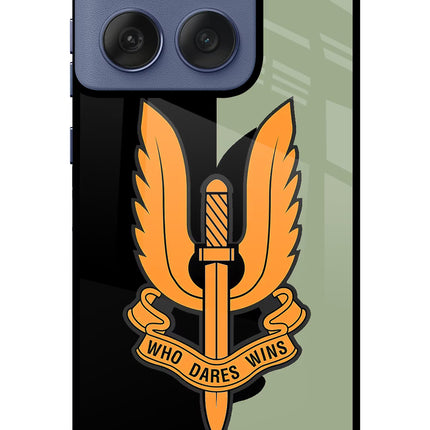 Balidan Logo Moto Edge 60 Fusion Glass Case Back Cover by Casekaro