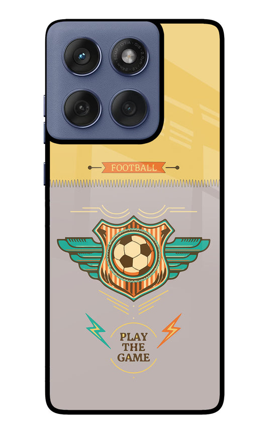 Football Moto Edge 60 Fusion Glass Case