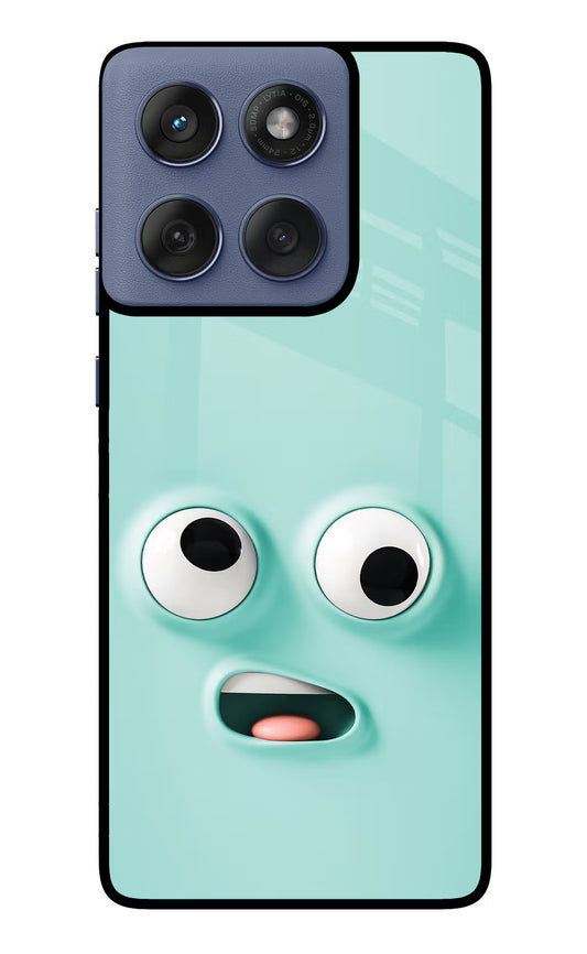 Funny Cartoon Moto Edge 60 Fusion Glass Case