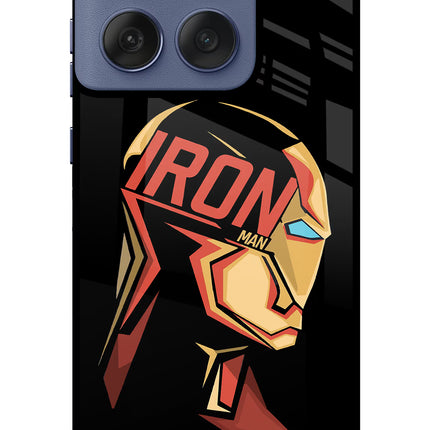 IronMan Moto Edge 60 Fusion Glass Case Back Cover by Casekaro