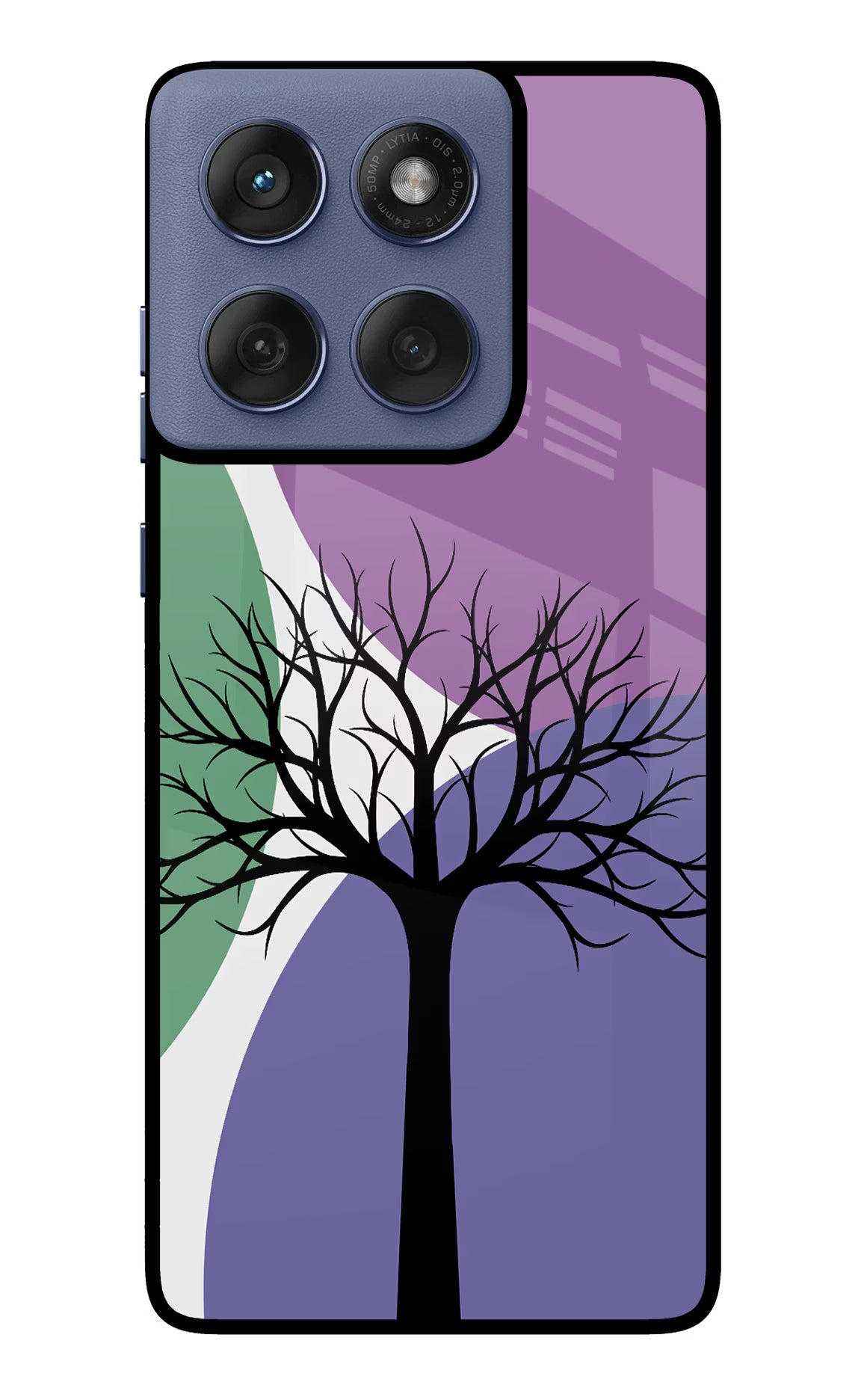 Tree Art Moto Edge 60 Fusion Glass Case