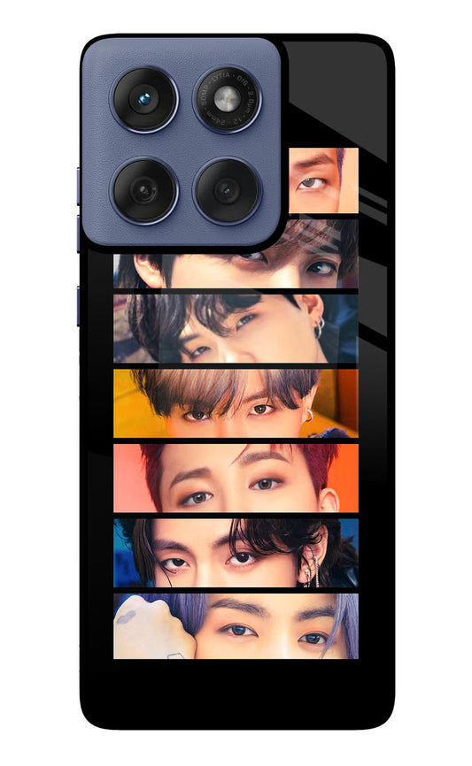 BTS Eyes Moto Edge 60 Fusion Glass Case