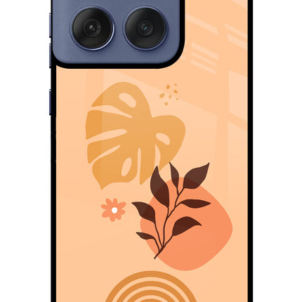 Bohemian Art Moto Edge 60 Fusion Glass Case Back Cover by Casekaro