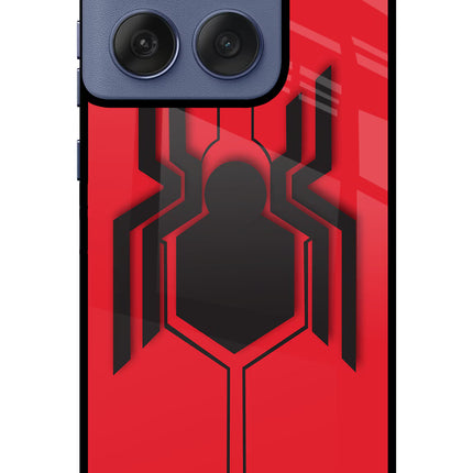 Spider Moto Edge 60 Fusion Glass Case Back Cover by Casekaro