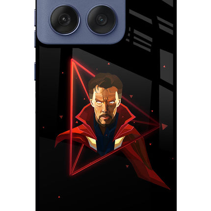 Doctor Ordinary Moto Edge 60 Fusion Glass Case Back Cover by Casekaro
