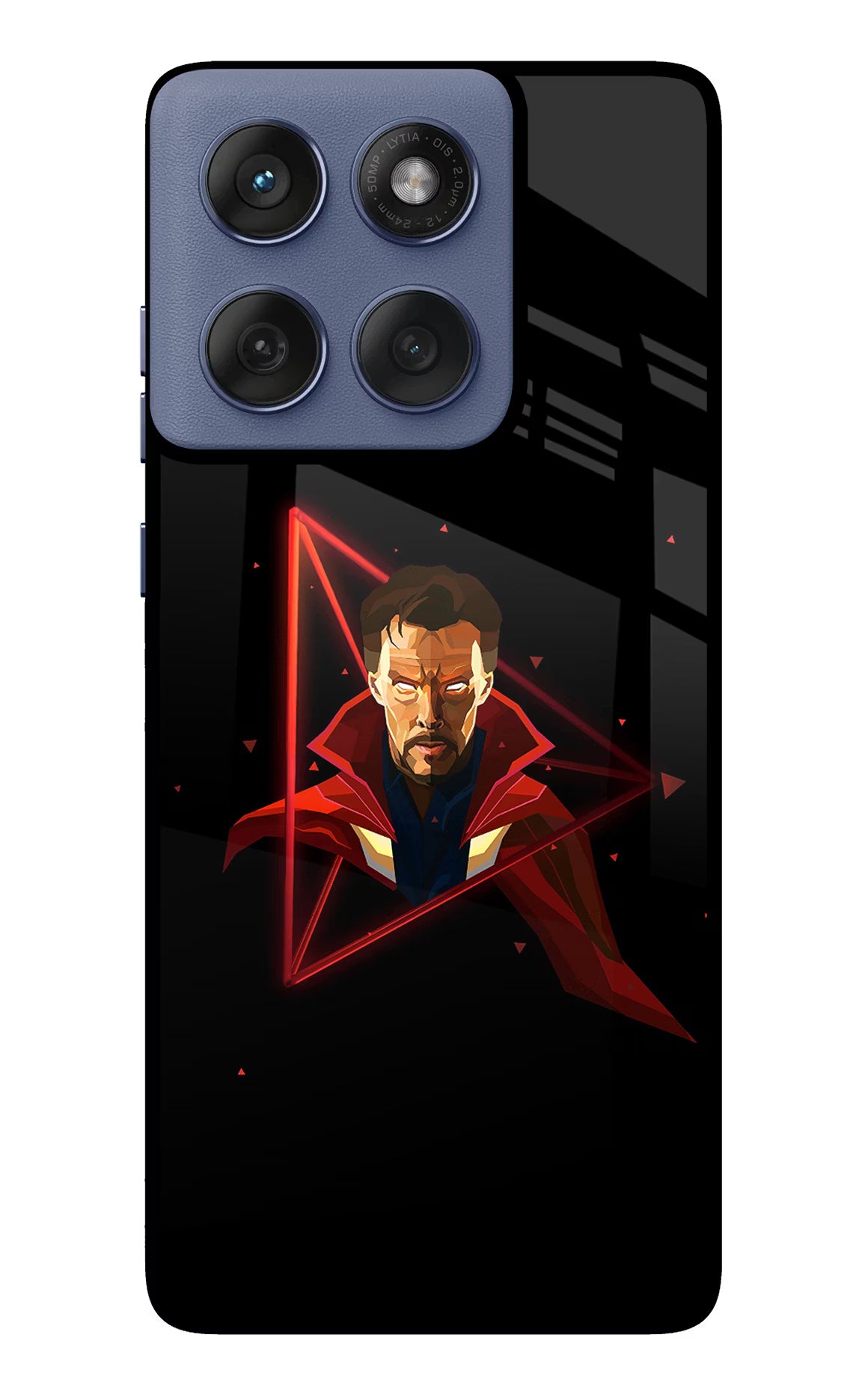 Doctor Ordinary Moto Edge 60 Fusion Glass Case Back Cover by Casekaro