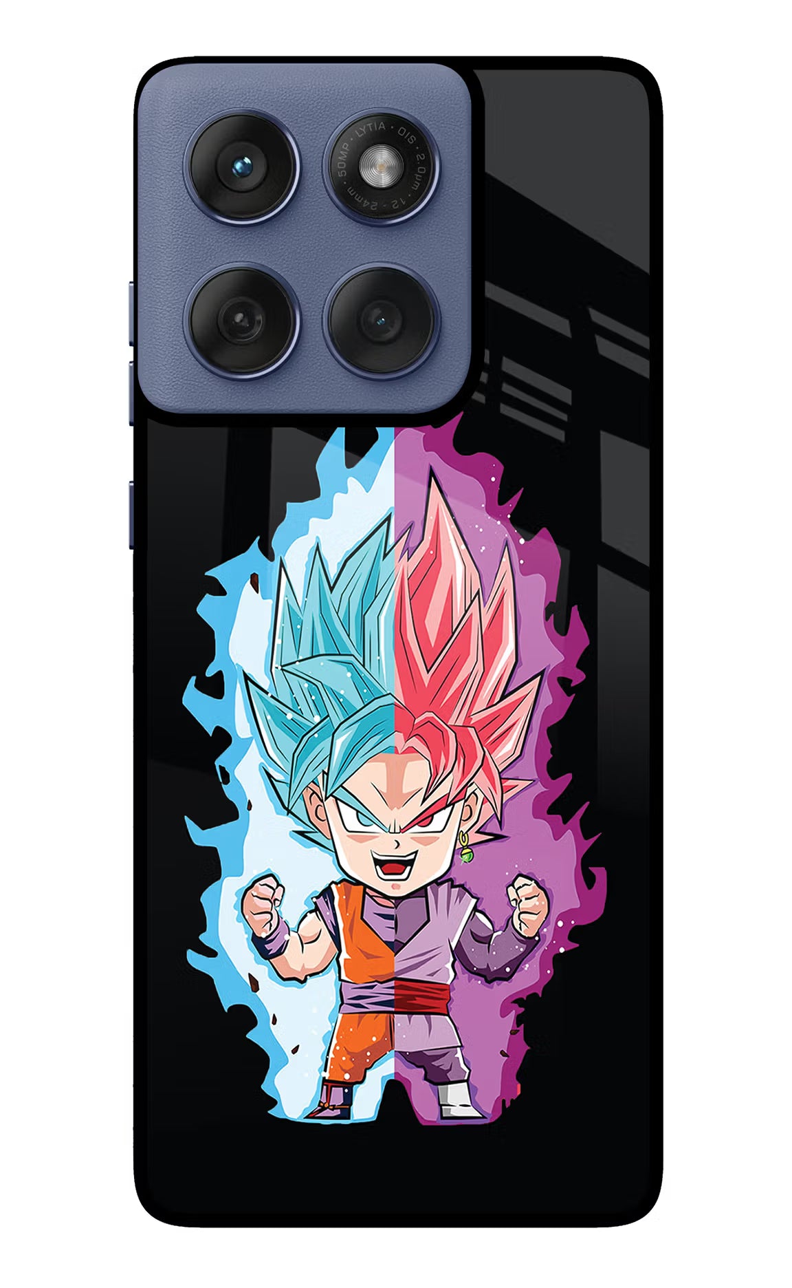 Chota Goku Moto Edge 60 Fusion Glass Case