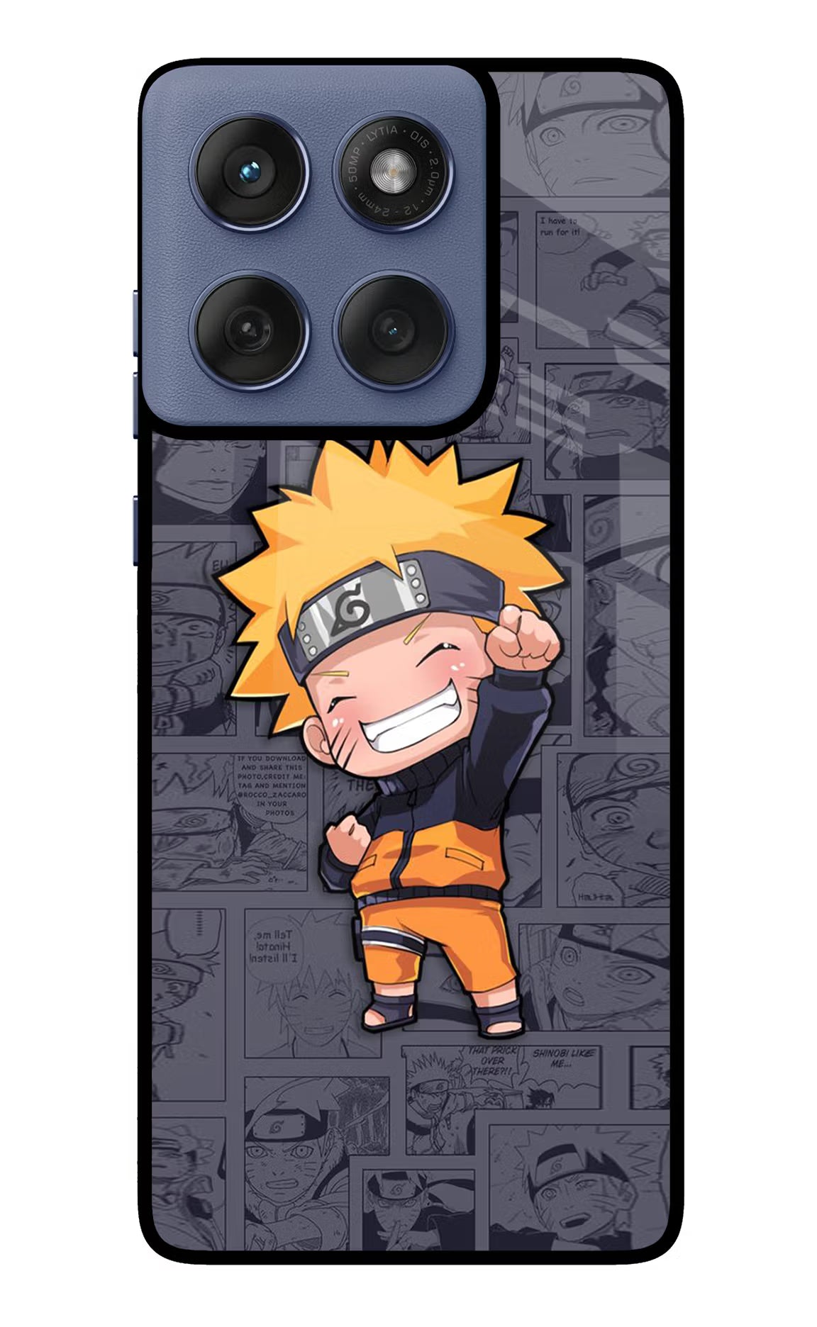 Chota Naruto Moto Edge 60 Fusion Glass Case