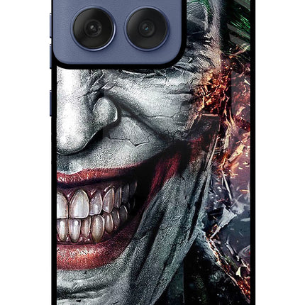 Joker Cam Moto Edge 60 Fusion Glass Case Back Cover by Casekaro