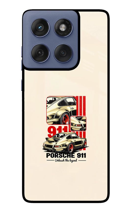 Classic Porsche 911 Moto Edge 60 Fusion Glass Case