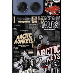 Arctic Monkeys Moto Edge 60 Fusion Glass Case