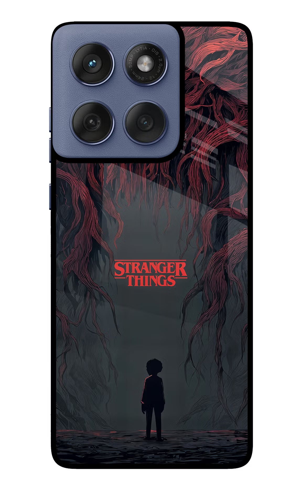 Ordinary Things Dark Side Moto Edge 60 Fusion Glass Case Back Cover by Casekaro