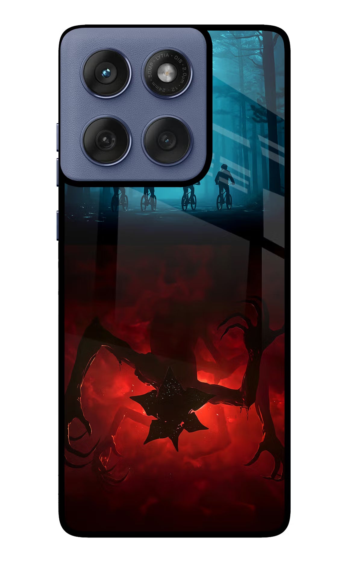 Ordinary Things Downside Up Moto Edge 60 Fusion Glass Case Back Cover by Casekaro