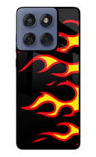 Side Sweep Flames Moto Edge 60 Fusion Glass Case