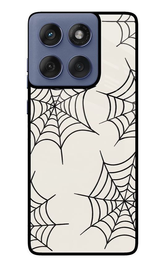 Spider Web Moto Edge 60 Fusion Glass Case