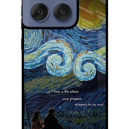 Softcore Moto Edge 60 Fusion Glass Case Back Cover by Casekaro