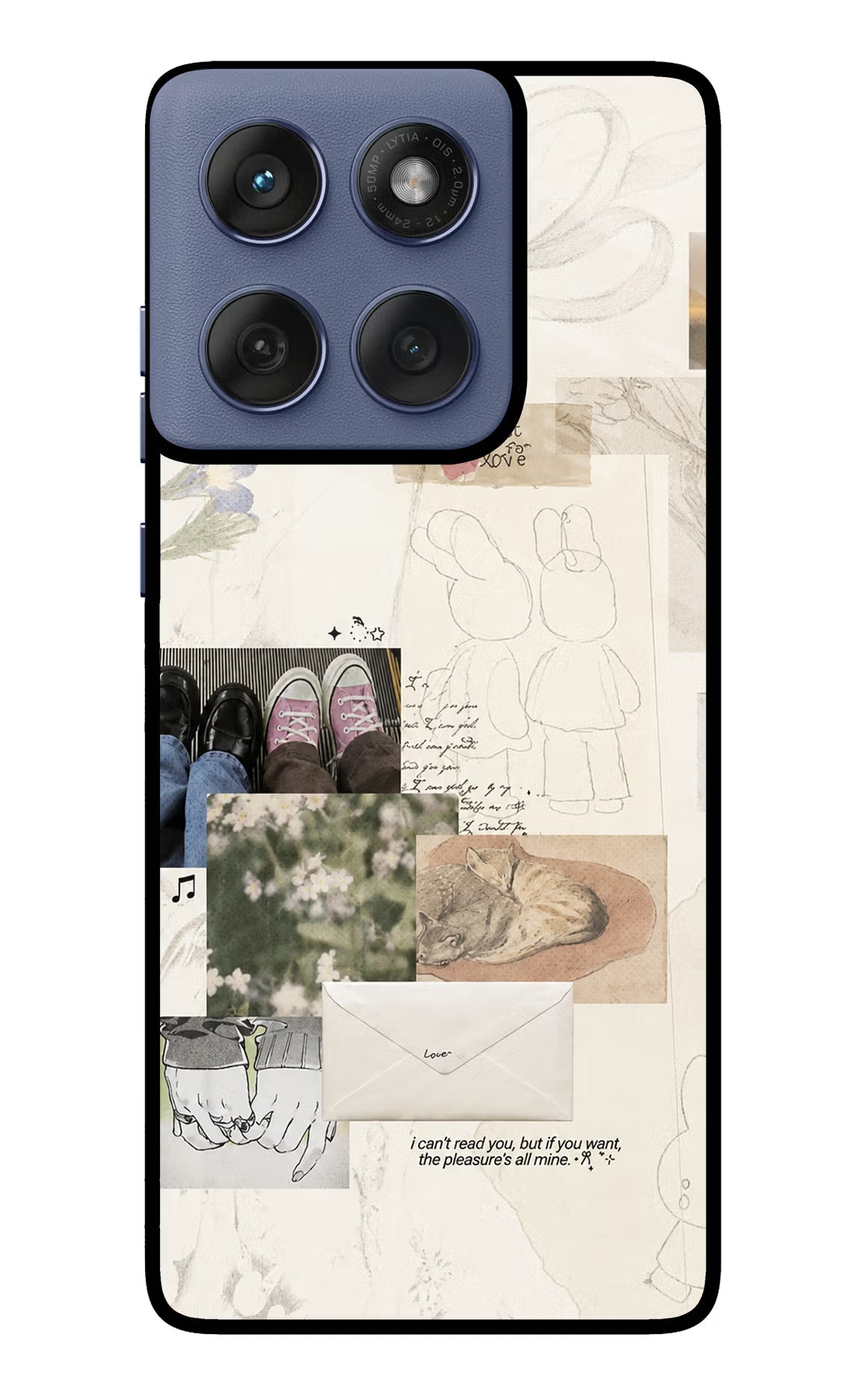 Soft Aesthetic Moto Edge 60 Fusion Glass Case