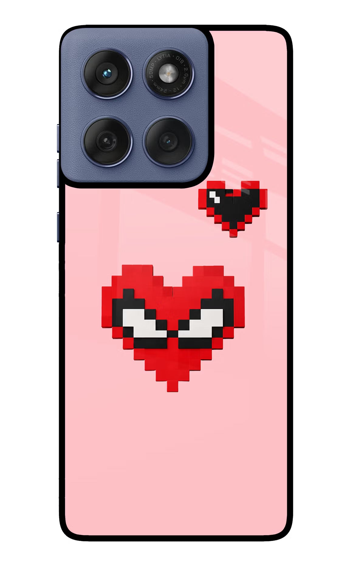 Gwen Heart Moto Edge 60 Fusion Glass Case