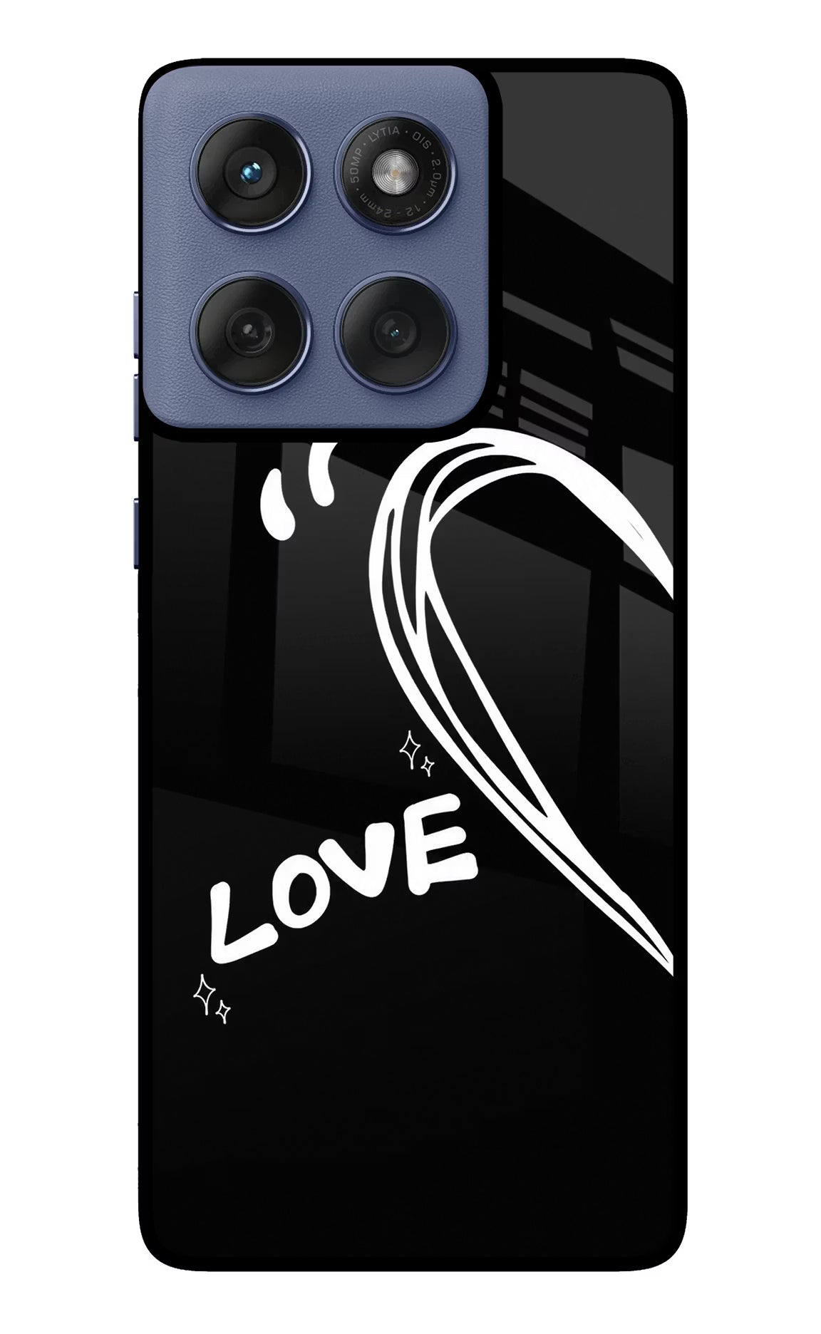 Love Line Moto Edge 60 Fusion Glass Case