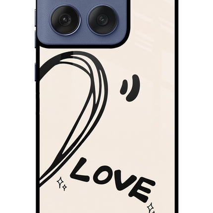 Soul Line Moto Edge 60 Fusion Glass Case Back Cover by Casekaro