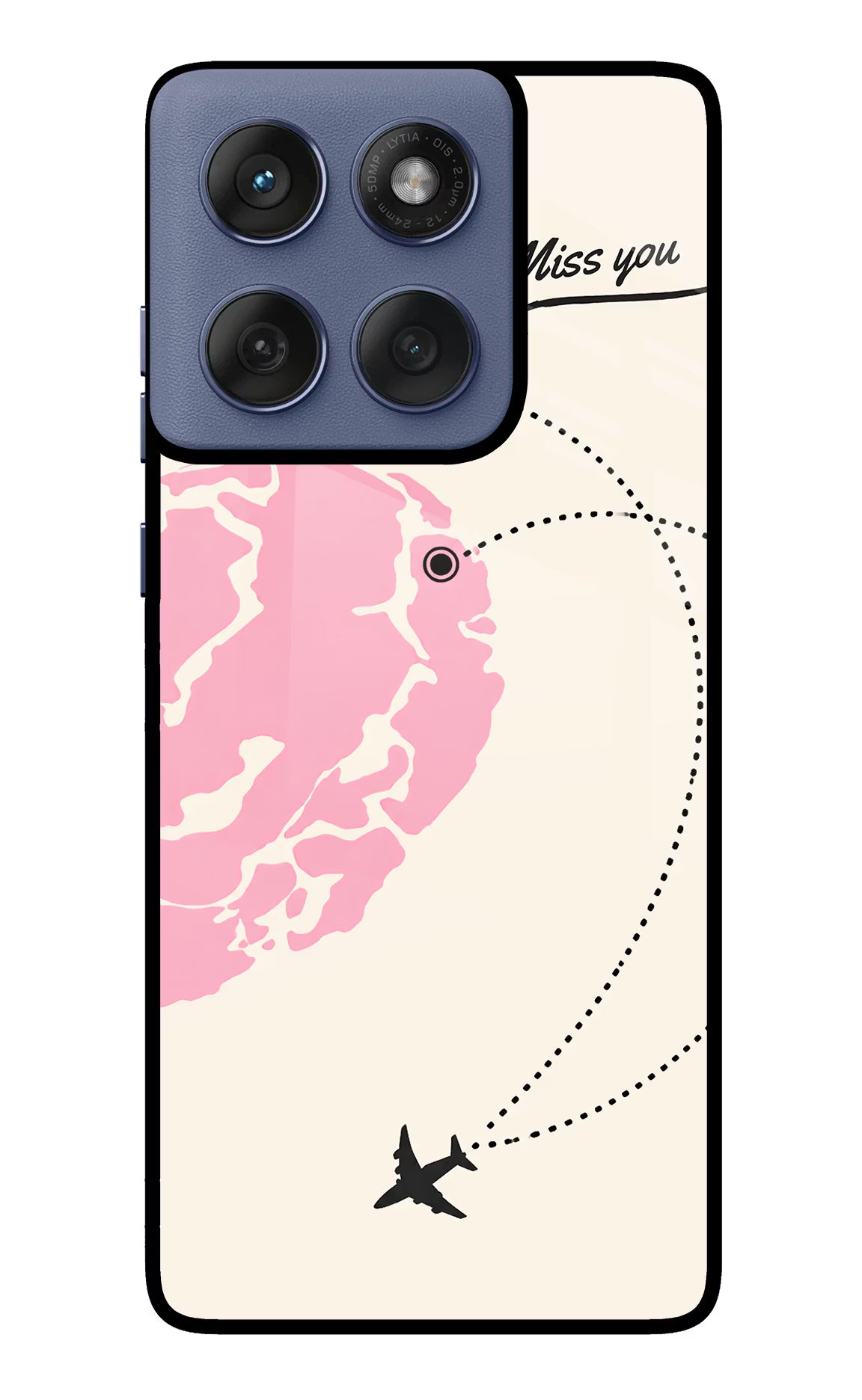 Miss Orbit Moto Edge 60 Fusion Glass Case