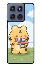 Tiger Treat Moto Edge 60 Fusion Glass Case