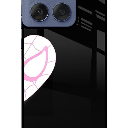 Gwen Mask Moto Edge 60 Fusion Glass Case Back Cover by Casekaro