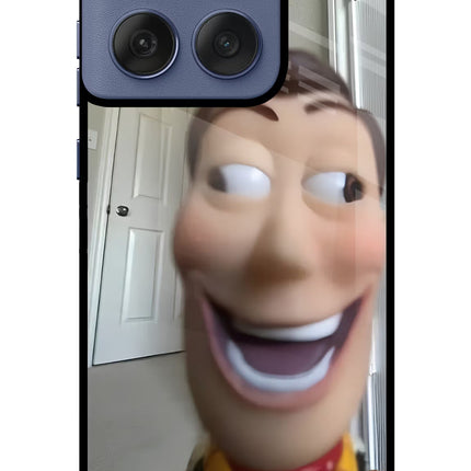 Side Eye Woody Moto Edge 60 Fusion Glass Case Back Cover by Casekaro