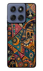 Folk Print Moto Edge 60 Fusion Glass Case