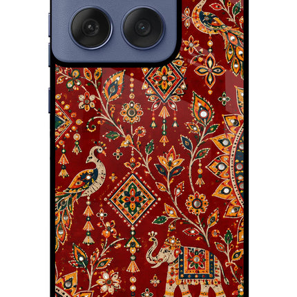 Laal Riwaaz Moto Edge 60 Fusion Glass Case