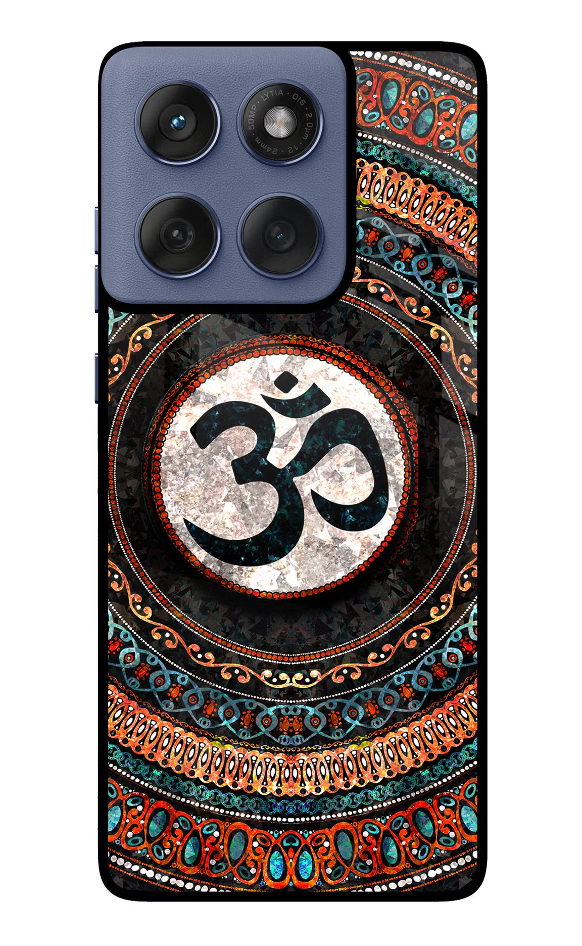 Om Culture Moto Edge 60 Fusion Pop Case by Casekaro