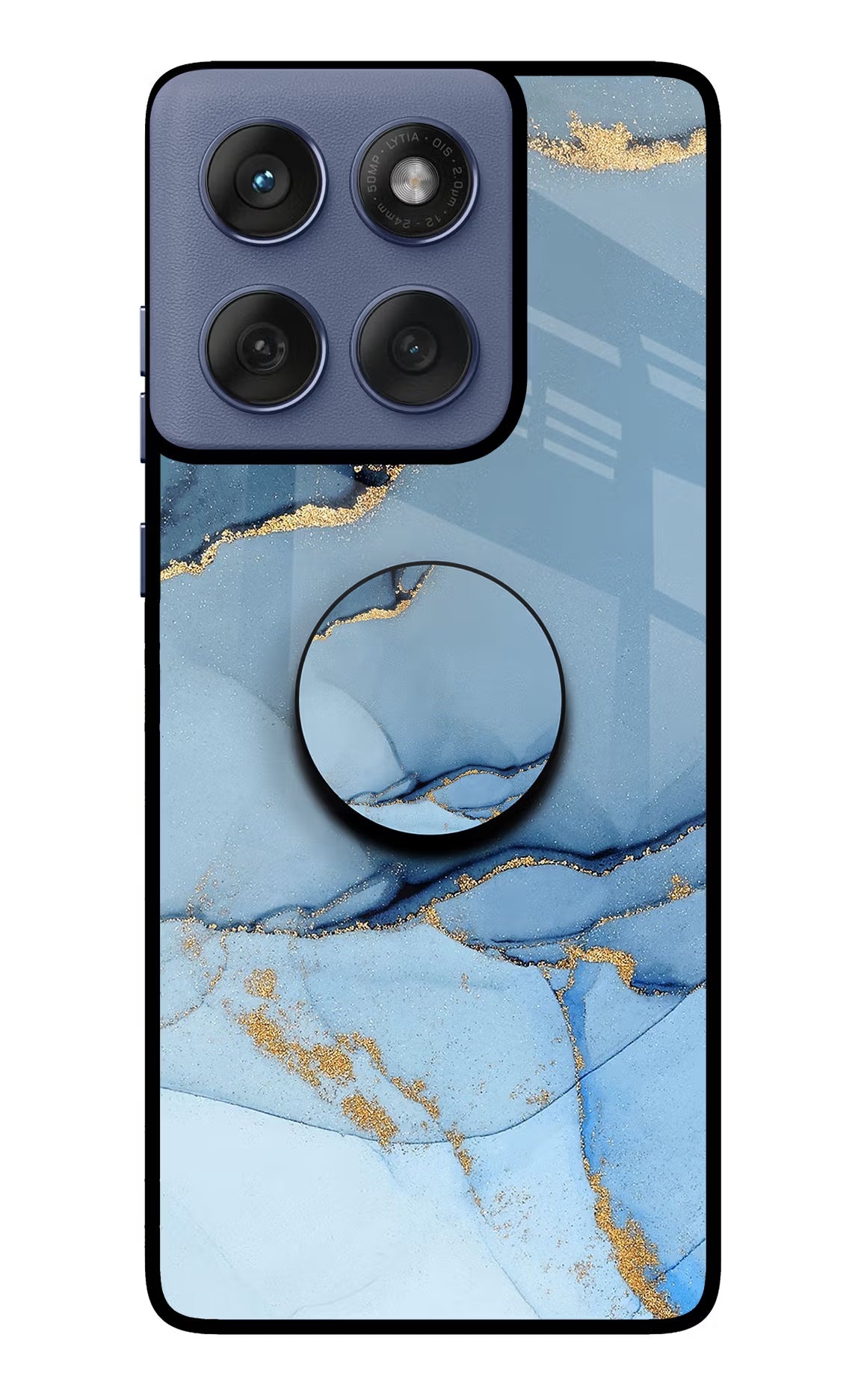 Blue Marble Moto Edge 60 Fusion Pop Case by Casekaro