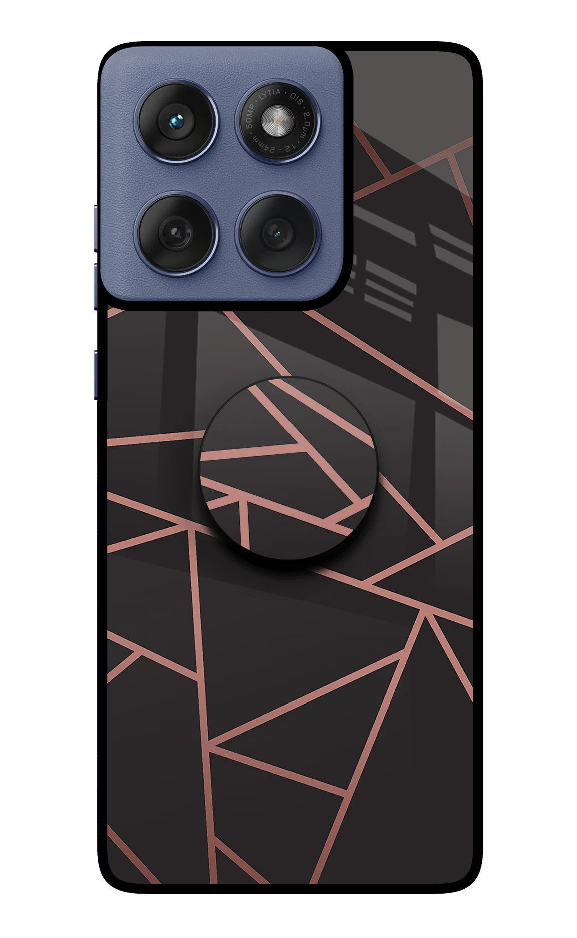 Geometric Pattern Moto Edge 60 Fusion Pop Case by Casekaro