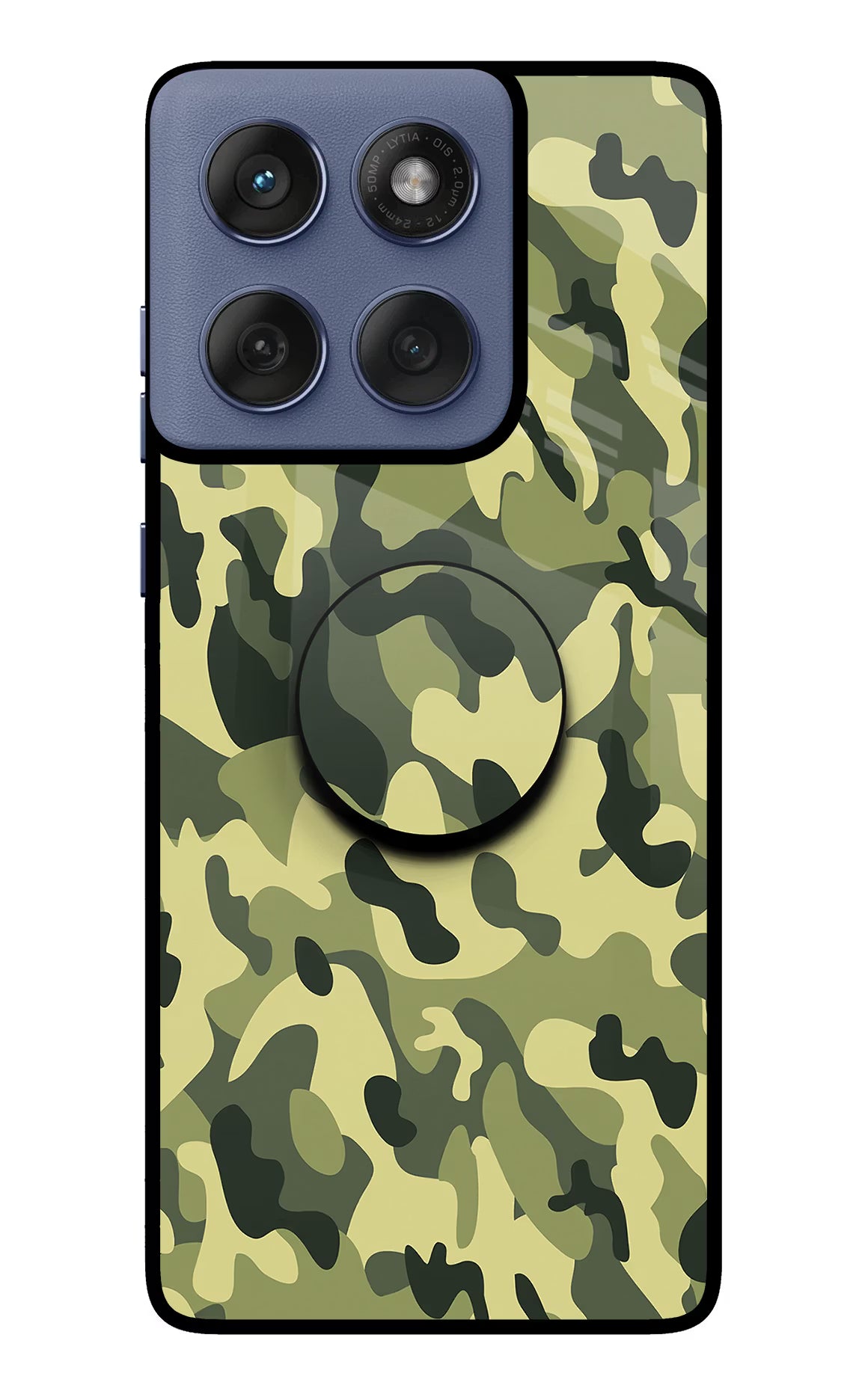 Camouflage Moto Edge 60 Fusion Pop Case by Casekaro