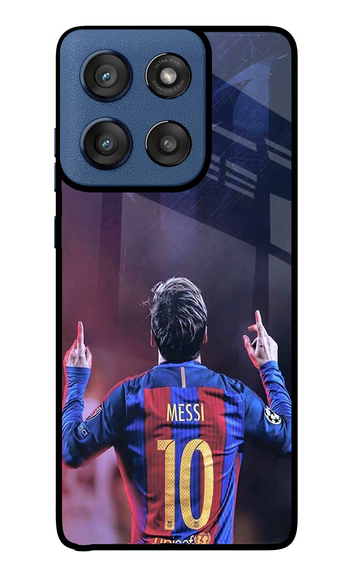 Messi Moto Edge 60 Stylus Glass Case